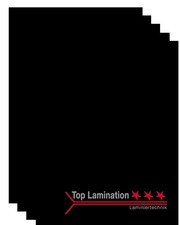 Schwarzes Papier 170g/m² DL, A6, A5, A4, A3 5-100 Blatt Tonpapier Premium Qualit