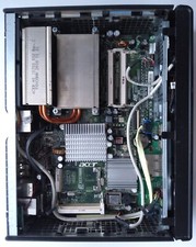 Mini PC Acer Aspire L5100 DualCore CPU m. Windows Lizenzen als Ersatzteilspender