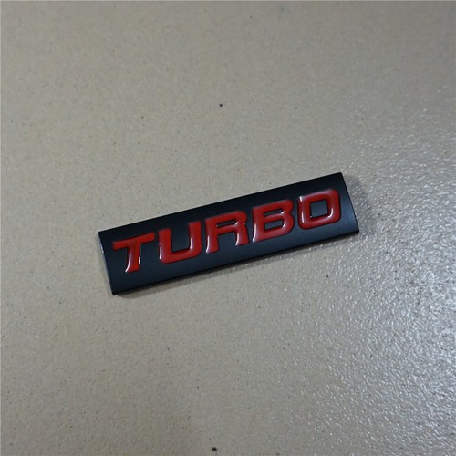 Red turbo black metal - black,