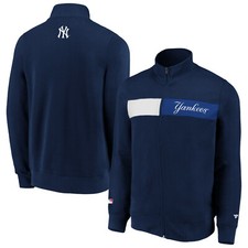 MLB New York Yankees NY Jacke Iconic Past Present Track Jacket Trainingsjacke