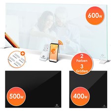 KESSER® Infrarotheizung Glas