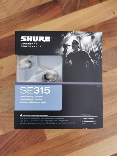 Shure se315 transparent - se315-cl-e,