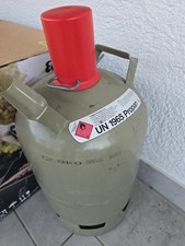 Propangasflasche 11 kg grau