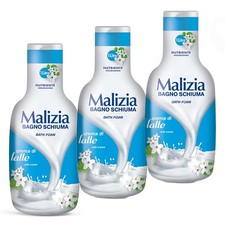 MALIZIA Crema di Latte / MILCH Badeschaum3x 1000 ml