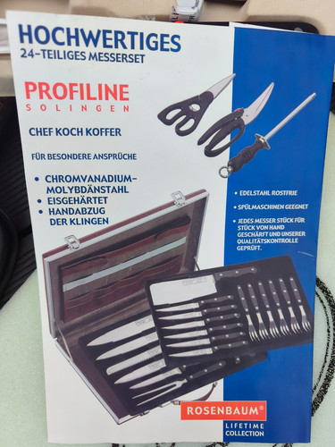 Verkaufe einen koffer mit - verkaufe,