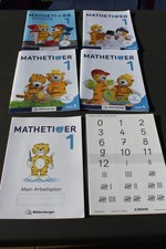 4 Übungshefte Mathe Klasse 1 von Mildenberger