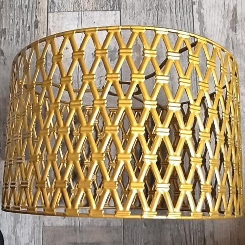 Metall lampenschirm gold - lampenschirm,