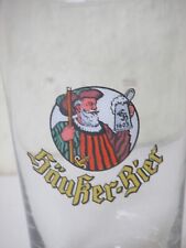 Häußer Bier - Remda Kirchremda Ernst Häußer - altes DDR Brauerei Bierglas 0,25 L