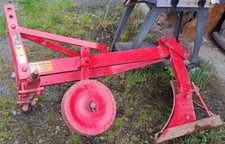 Pflug 2 Scharen mit Laufrad - 3 Punkt-Anbau KAT I  - mind 25 PS -  135 cm breit