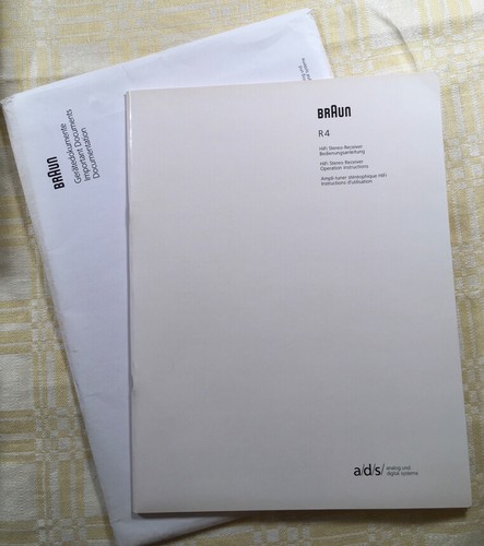 Braun atelier original - r4,
