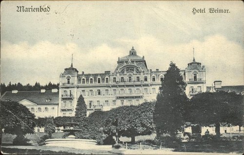Marienbad tschechien boehmen - marienbad,