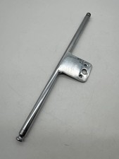 Universal Stahl Motorrad Zusatzblinker Licht Halterung Chrom E5671