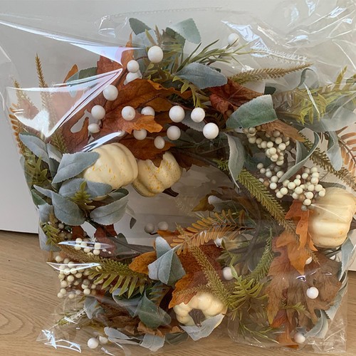 Künstliche herbst kürbis - künstliche,