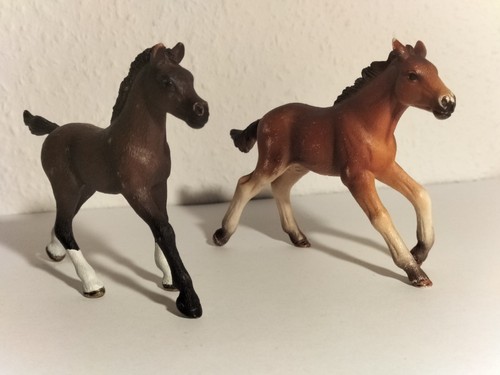 Schleich fohlen set rappe - schleich,