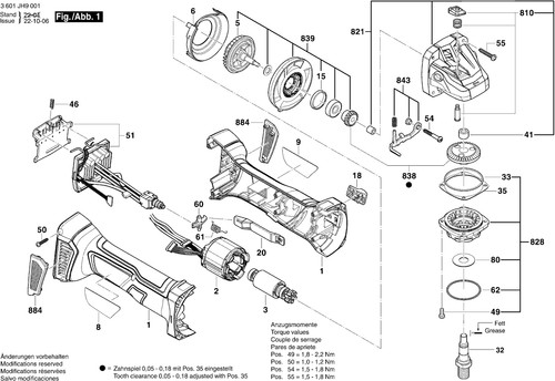 Bosch gws 18v - gws, 18v-7