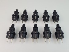 10 x Schuko Stecker Gummi