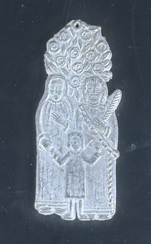 849 alter anhänger zinn - 849/25,