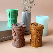Silikonform 100 Dollar Motiv für DIY Kerzen Seife Gips Harz Zubehör