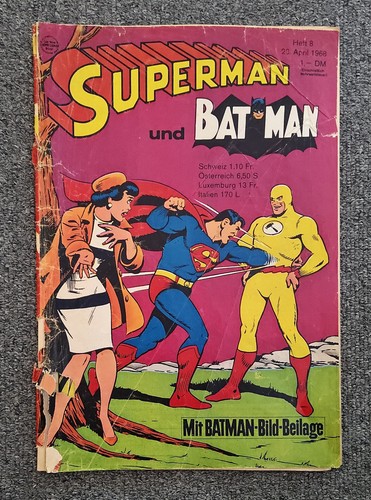 Superman und batman heft - 8, vom