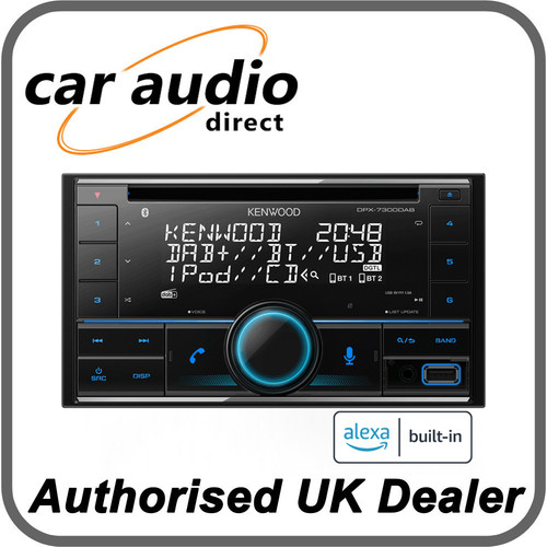Kenwood dpx 7300dab doppel - kenwood, din