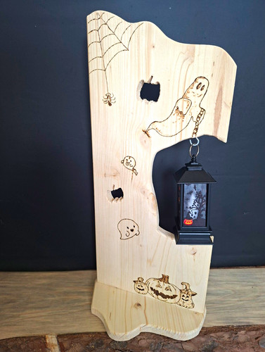 Halloween holzfigur - halloween,
