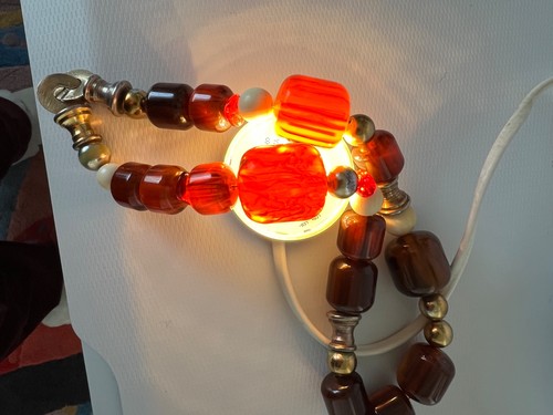 Vintage collier kette bakelit - vintage,