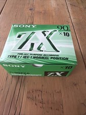 10x Sony ZX 90 TYPE I BLANK