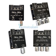 9-24V 2.0 Stereo Audio Digital Power Amplifier Board Dual Channel Bluetooth AUX