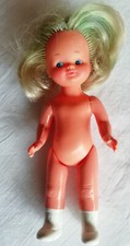 Puppe Püppchen blond Blondie SEBINO Made in Italy No. 33 Weichplastik. ca. 16 cm