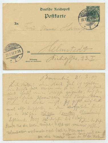 65161 ganzsache 36 - -,