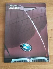 BMW E30 316 - 318i - 320i - 323i - PROSPEKT (01/1982)