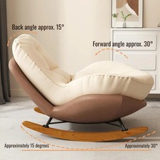 Lazy Lounge Schaukelstuhl Pinguin Design Indoor Komfort Heimsitz