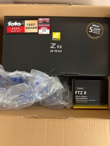 Nikon 6ii kit 70 - z, 24-70