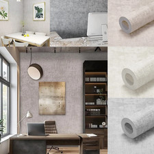 Betonoptik Tapete Silber Putz