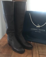 Ludwig Reiter Stulpenstiefel rahmengenäht Scotch Grain Mocca NP 698€