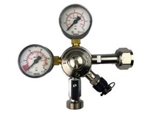 Co2 Druckminderer 1 leitig Manometer Schankanlage Zapfanlage Hauptdruckminderer