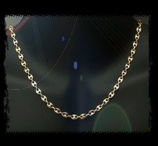 Kette Maschen Kaffee Länge 60