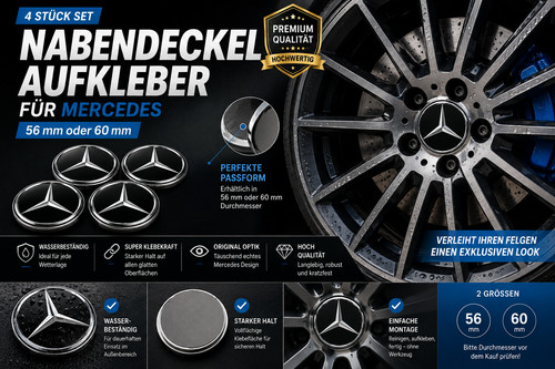 Nabendeckel aufkleber set - nabendeckel,