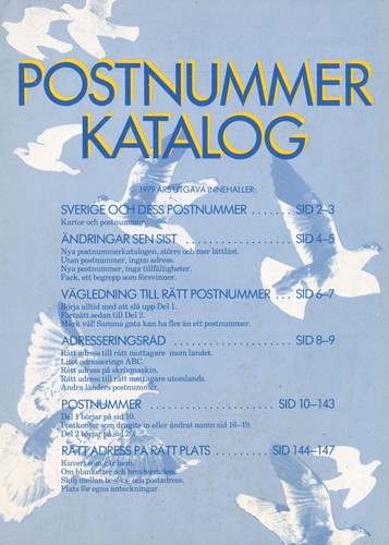 Schweden postleitzahlenbuch - schweden:,