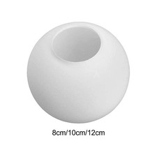 Milchglas Kugel Lampenschirm