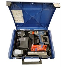 AEG BBS12KX NIMH Akku Bohrschrauber Akkuschrauber mit 2 Akkus + Ladegerät Koffer