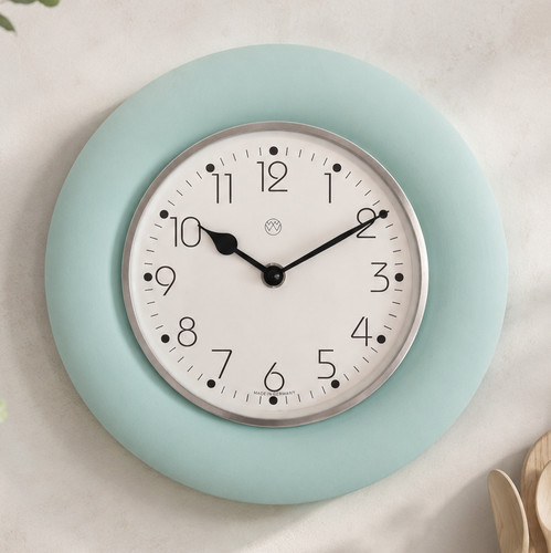 Küchenuhr türkis wanduhr - küchenuhr,
