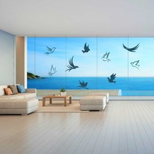 Fenster aufkleber tauben - aufkleber,
