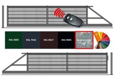 Schiebetor freitragend Hoftor
