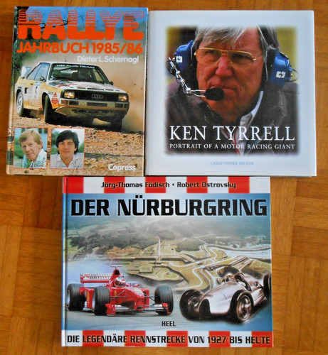 Motorsport bücher rallye - 3, bücher,