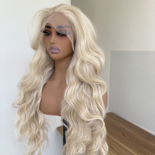 Long wavy strähnchenblond - long,