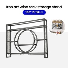 Wand Weinregal Metall