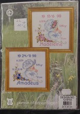 Stickpackung - zur Geburt -