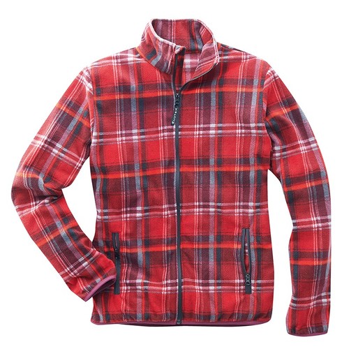 Fleece jacke holzfällerhemd - fleece-jacke,