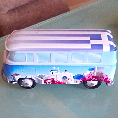 Bus modellauto - vw, t1